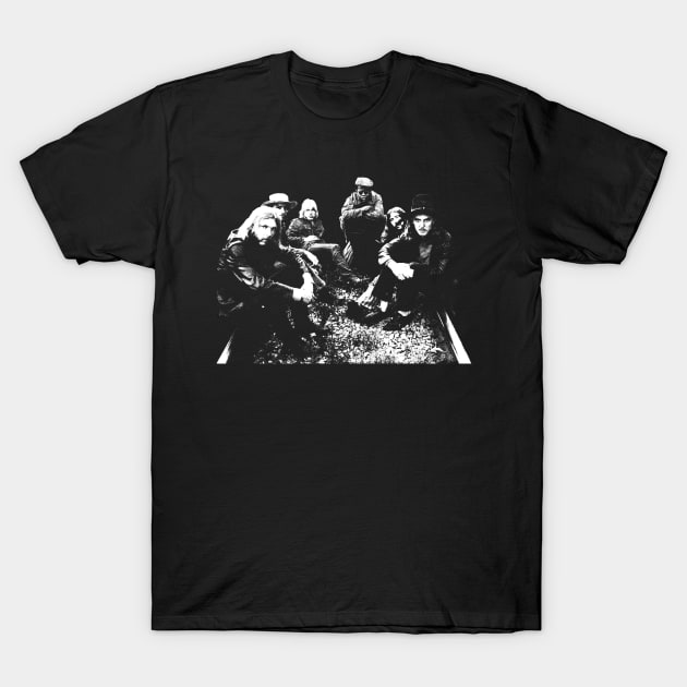 Allman Brothers - Black Ver. T-Shirt by tykler